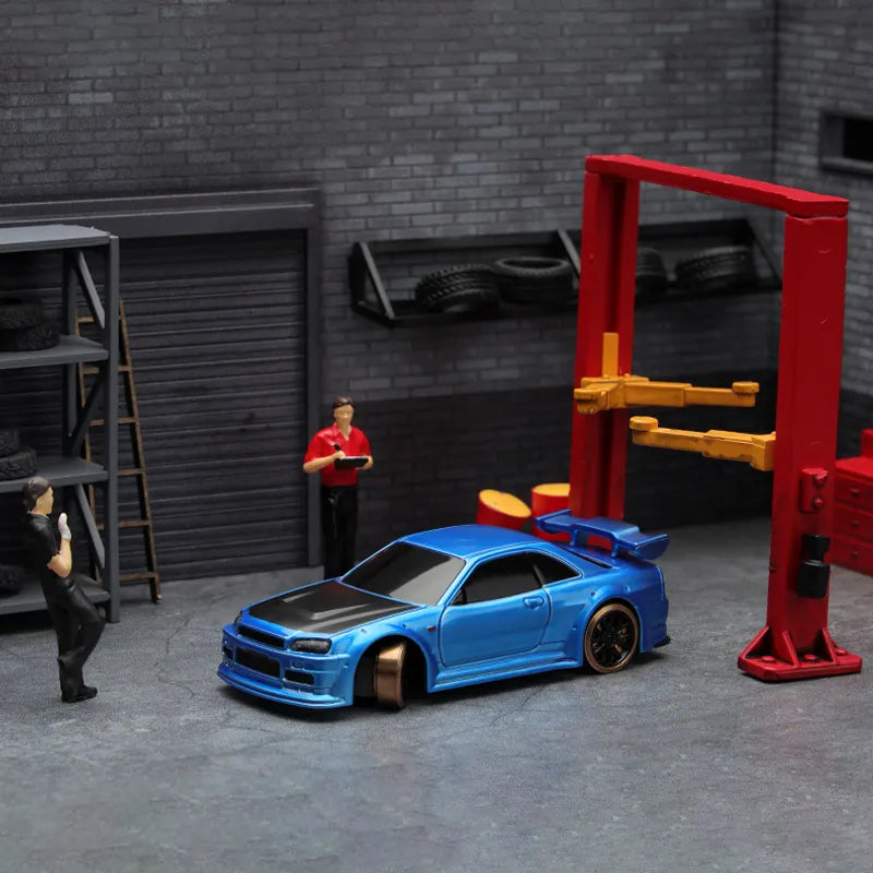 1:76 Mini RC Drift Car — Tokyo Drift Style | TikTok Viral Racing Car