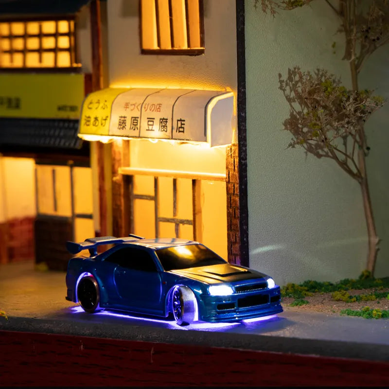 1:76 Mini RC Drift Car — Tokyo Drift Style | TikTok Viral Racing Car