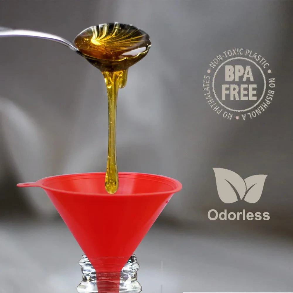Automotive Oil Funnel – Heavy-Duty, Anti-Spill, Flexible Spout Funnel for Cars, Motorcycles, Trucks & Garage Maintenance