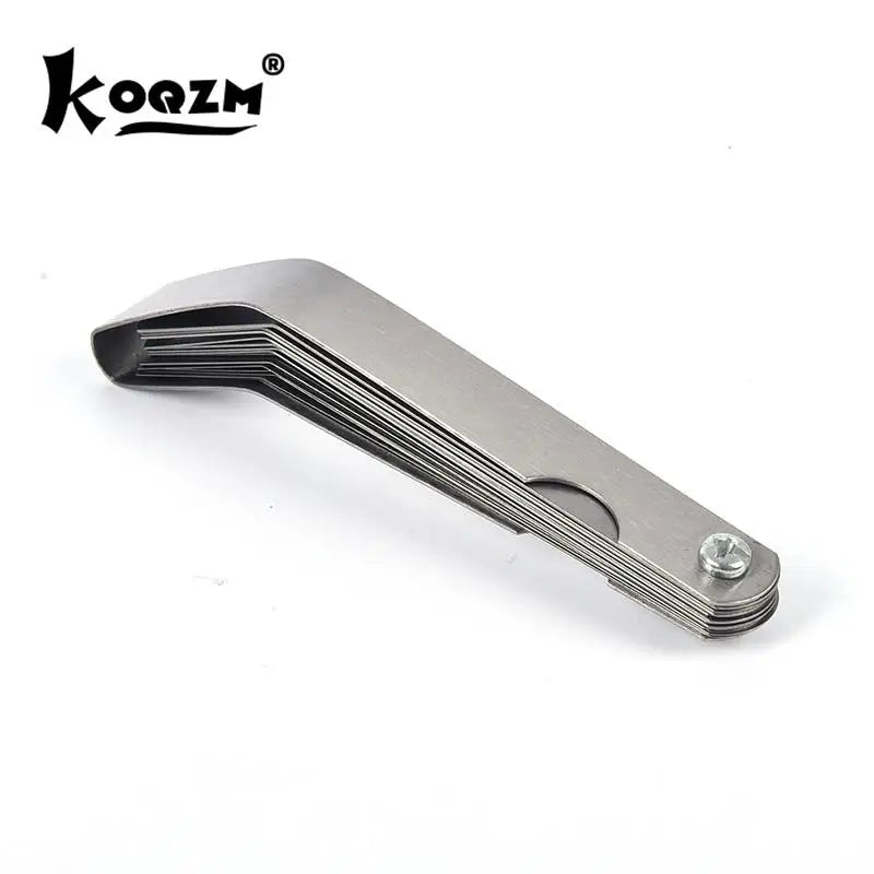 16-Blade Stainless Steel Feeler Gauge – Precision Gap Measurement Tool for Automotive, Electrical & Mechanical Applications