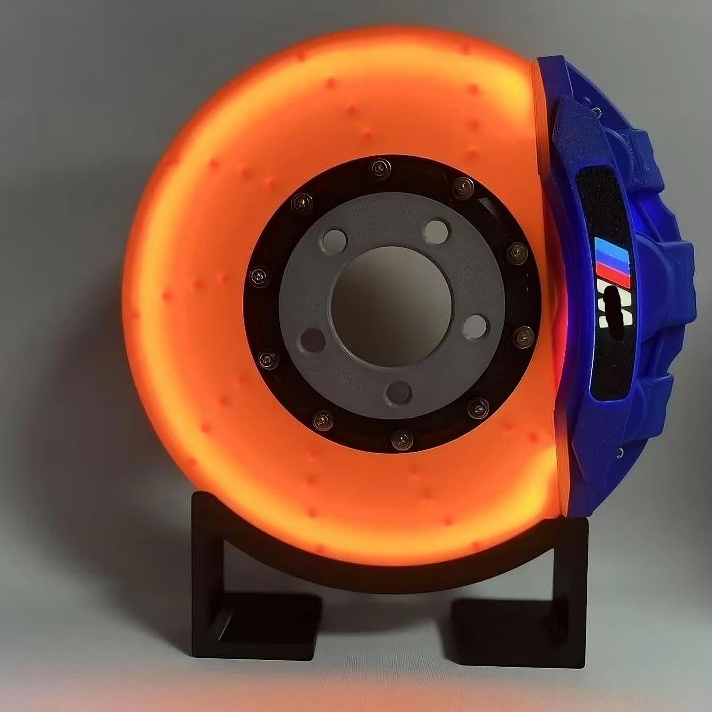 Creative DIY Brake Disc LED Atmosphere Light – Automotive-Inspired Home Décor