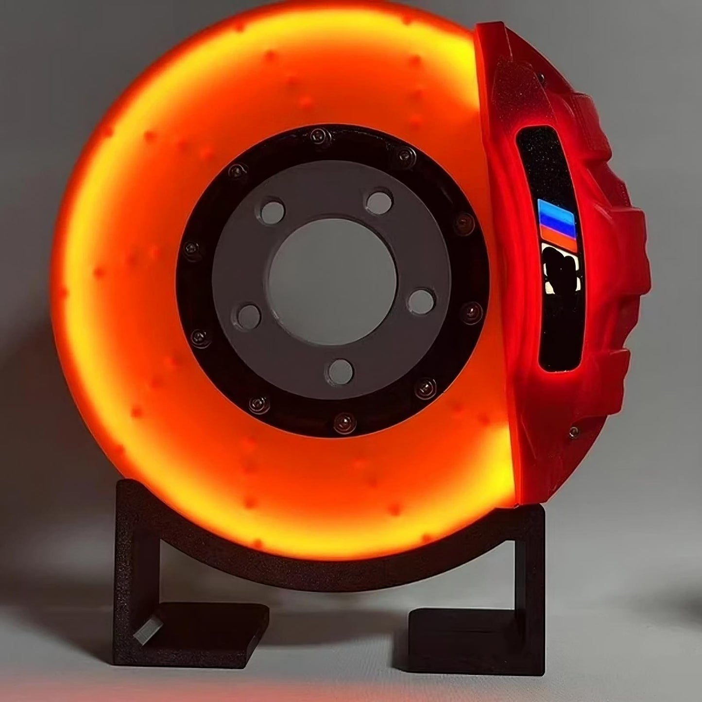 Creative DIY Brake Disc LED Atmosphere Light – Automotive-Inspired Home Décor