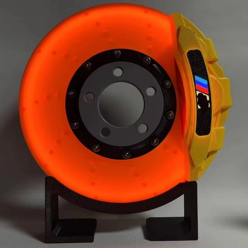 Creative DIY Brake Disc LED Atmosphere Light – Automotive-Inspired Home Décor