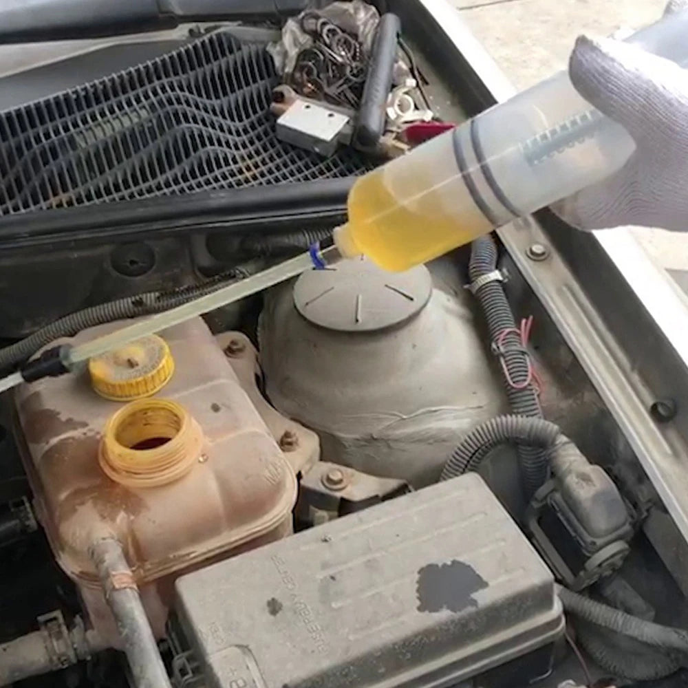 Car Fluid Extractor & Filler Pump – 1.5L, 500ML & 200ML Oil Extractor for Brake Fluid, Engine Oil, Gear Oil & Coolant