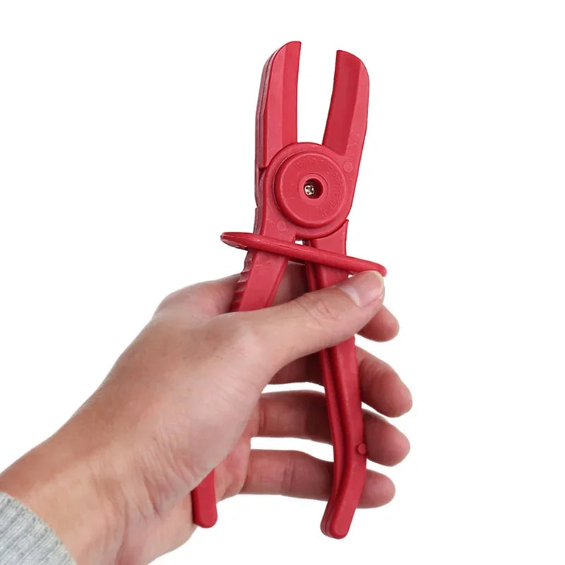 3-Piece Car Fuel & Water Line Hose Clamp Plier Set – Nylon Brake Hose & Radiator Tube Clamp Tool Kit for Automotive Repairs
