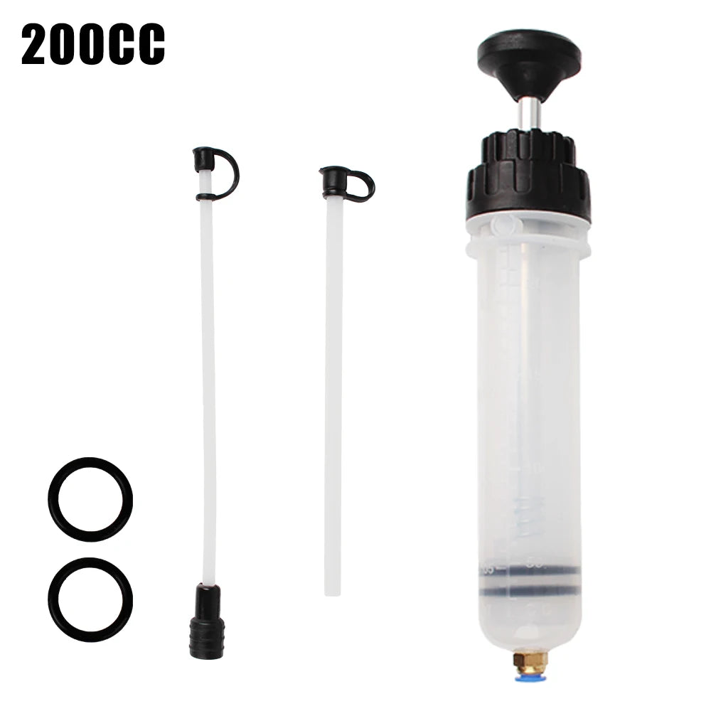 Car Fluid Extractor & Filler Pump – 1.5L, 500ML & 200ML Oil Extractor for Brake Fluid, Engine Oil, Gear Oil & Coolant
