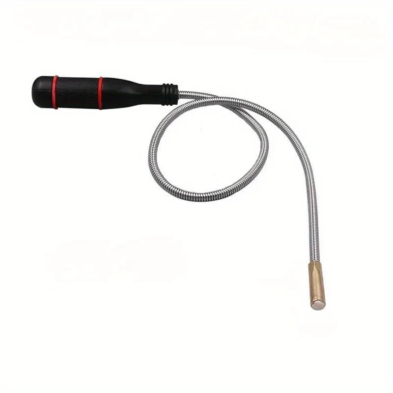 2PCS Magnetic Pickup Tool Set – Bendy Flexible Grabber with Spring Grip & Strong Magnet for Automotive, Garage & Home Use