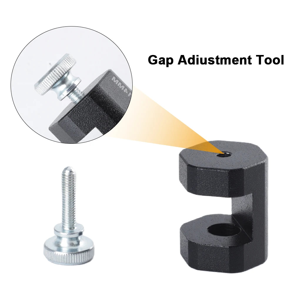 Aluminum Spark Plug Gap Tool – Adjustable Sparkplug Gapper Caliper for 10mm, 12mm & 14mm Plugs, Universal Car Engine Tool