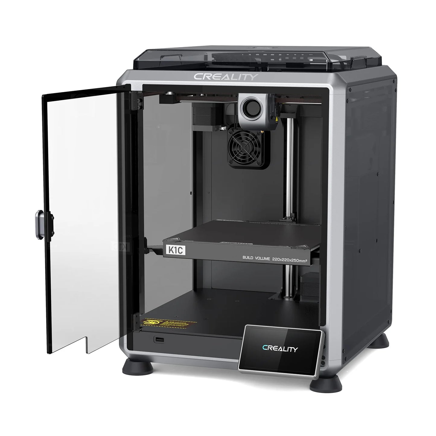Creality K1C 3D Printer 600mm/s High Speed FDM 3D Printers  Print Size 220x220x250mm with Al Camera Observant All-Metal Hot Kit