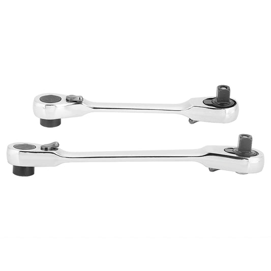 1/4" Mini Ratchet Socket Wrench – Hex Torque Screwdriver Wrench with 72-Tooth Gear for Car, Bike & Machinery Repairs