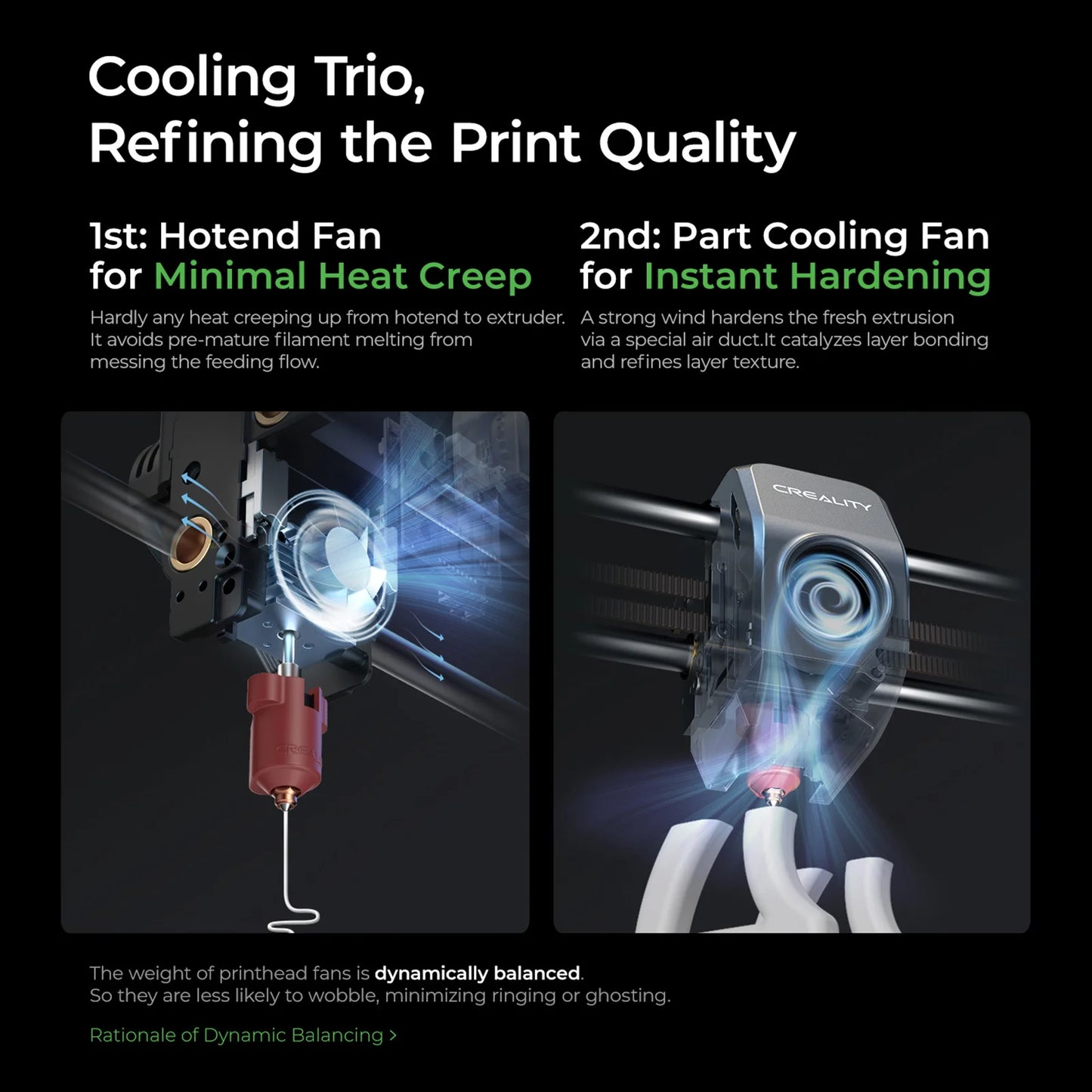 Creality K1C 3D Printer 600mm/s High Speed FDM 3D Printers  Print Size 220x220x250mm with Al Camera Observant All-Metal Hot Kit