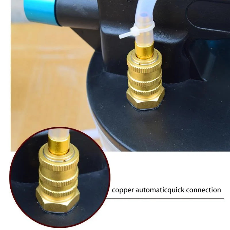 2L Vacuum Brake Fluid Bleeder Kit – Pneumatic Brake Oil Replacement Tool for Cars, Motorcycles & Power Steering Systems