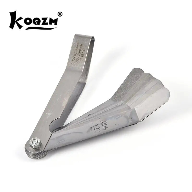 16-Blade Stainless Steel Feeler Gauge – Precision Gap Measurement Tool for Automotive, Electrical & Mechanical Applications