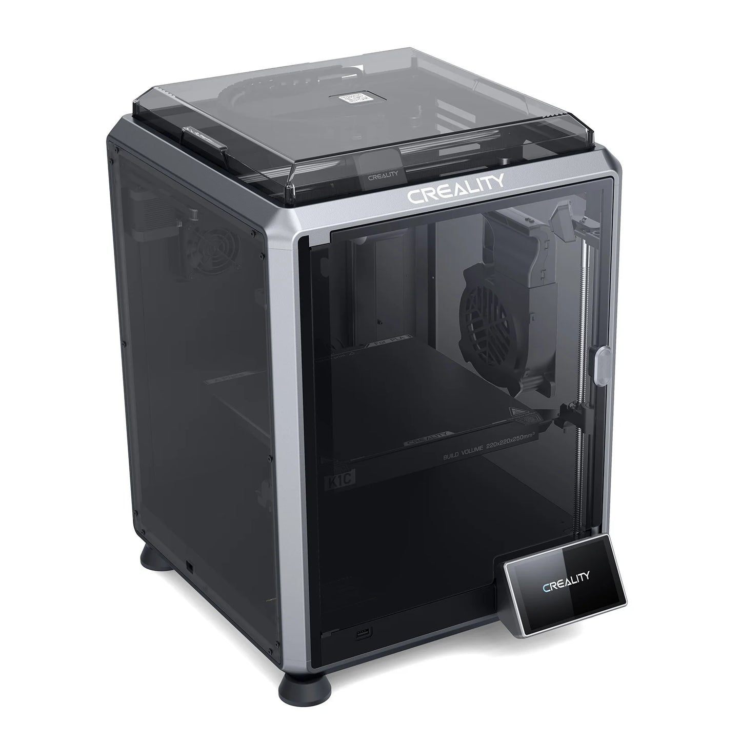 Creality K1C 3D Printer 600mm/s High Speed FDM 3D Printers  Print Size 220x220x250mm with Al Camera Observant All-Metal Hot Kit