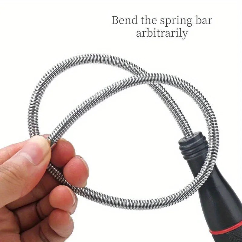 2PCS Magnetic Pickup Tool Set – Bendy Flexible Grabber with Spring Grip & Strong Magnet for Automotive, Garage & Home Use