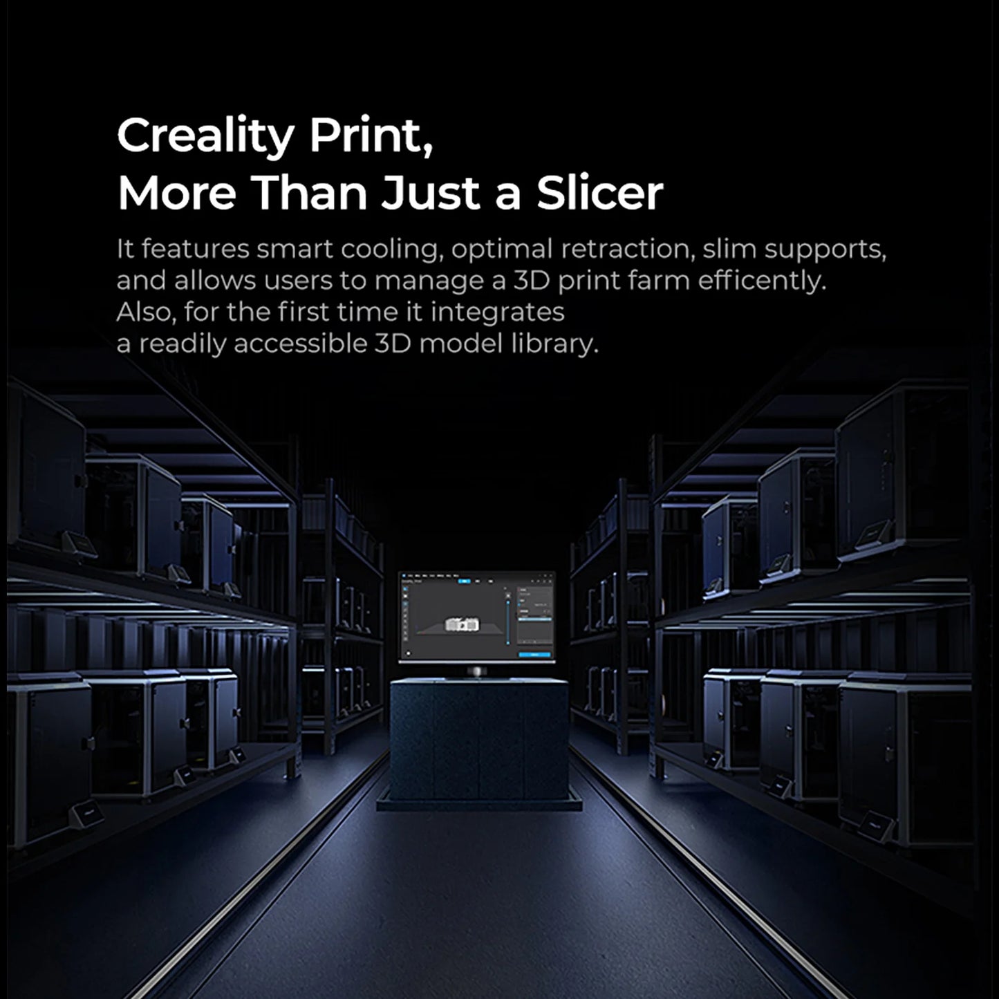 Creality K1C 3D Printer 600mm/s High Speed FDM 3D Printers  Print Size 220x220x250mm with Al Camera Observant All-Metal Hot Kit