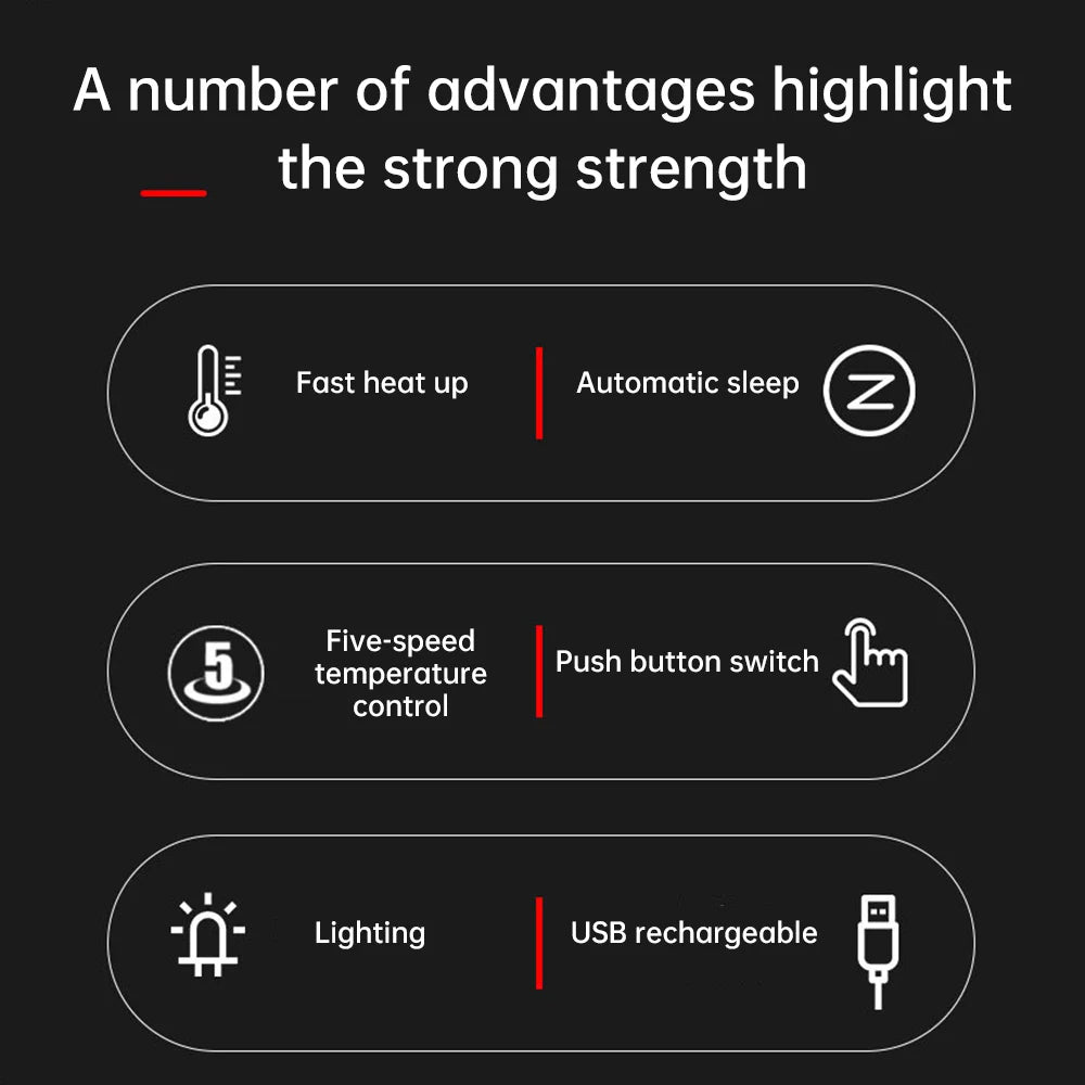 USB Rechargeable Soldering Iron – Wireless Electric Solder Iron with 5-Speed Temperature Control, Fast Charging & Replaceable Tips