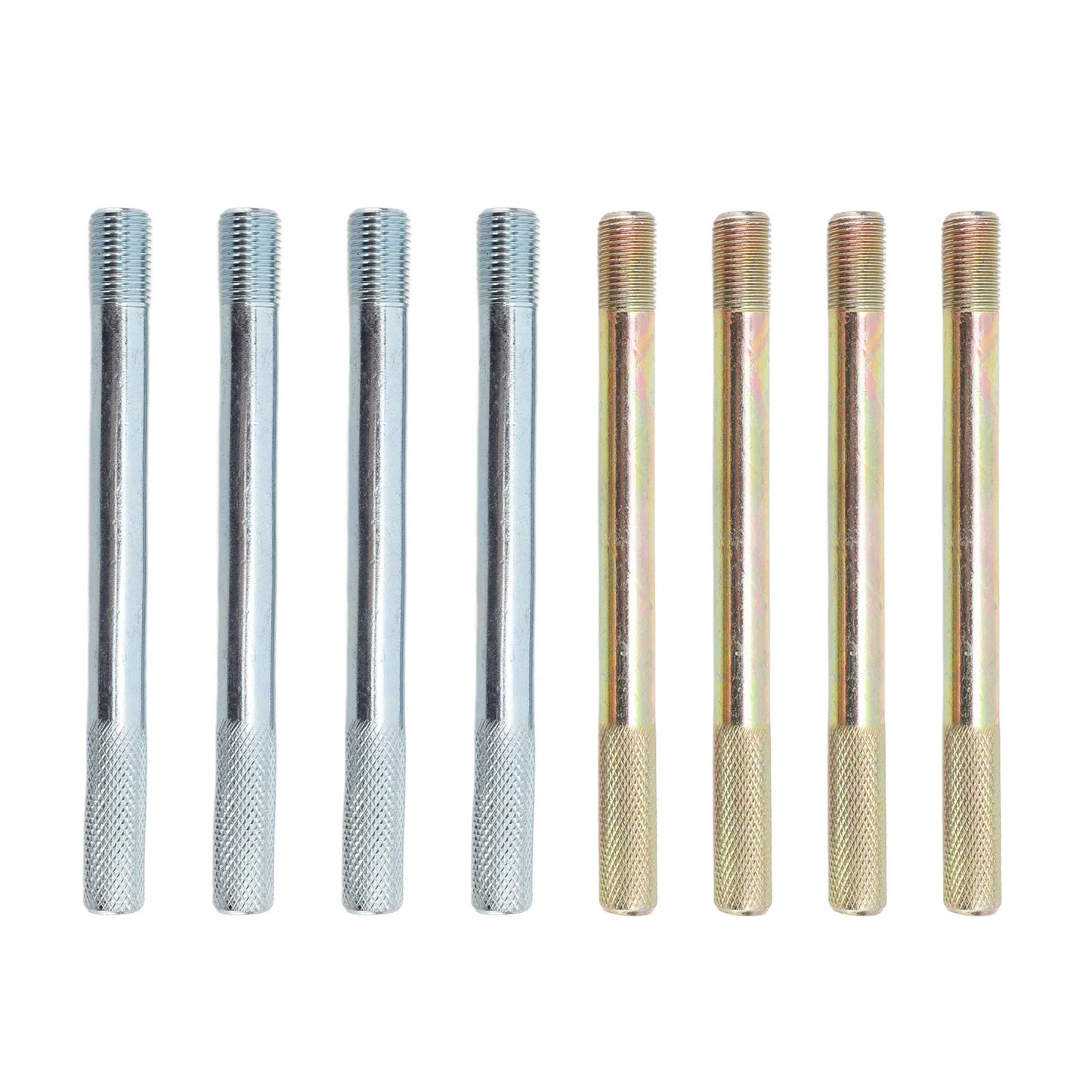 8PCS Wheel Alignment Pin Set – Metal Wheel Hanger Guide & Positioning Tool Kit for Changing Tires on Cars with Lug Bolts